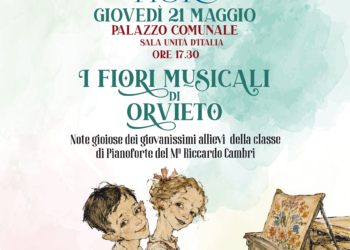 I giovanissimi pianisti del maestro Cambri per “Orvieto in fiore”