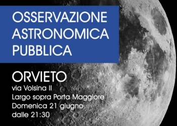 Alla scoperta dell’Universo: il 21 giugno serata di osservazione gratuita a Porta Maggiore con Nuova Pegasus