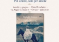 “Aperitivo con l’auore”: Mathilde Bonetti presenta il romazo “Per amore, solo per amore”