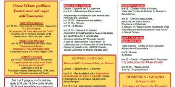 Solennità del Corpus Domini: il programma delle celebrazioni ad Orvieto e Bolsena
