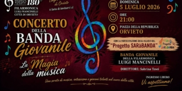 “La magia della musica”, in Piazza della Repubblica il concerto della banda giovanile della Filarmonica “Mancinelli”