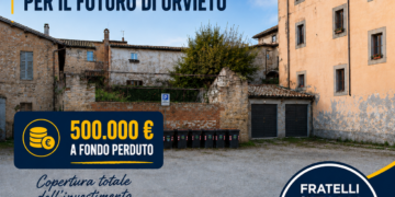 Largo Mazzini, Fdi: “Programmazione, progettazione e risorse per il futuro di Orvieto”