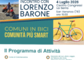 Il progetto intercomunale “Comuni in Bici – Comunità più Smart” promuove un nuovo appuntamento dedicato al mondo dell’esplorazione e del cicloturismo