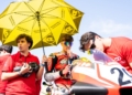 Tommy Ubaldini frenato d aun problema tecnico a Misano