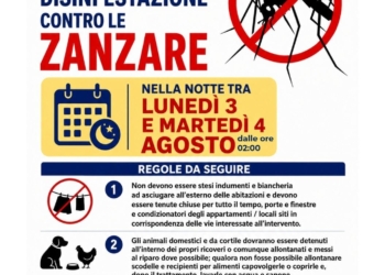 Castel Giorgio, al via il secondo ciclo di disinfestazione contro le zanzare