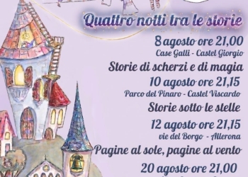 Castel Giorgio ospita la “Notte delle Storie”: l’8 agosto a Case Galli tornano magia e letture all’aperto
