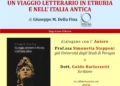 Affascinante anteprima del nuovo anno accadmeico: l’UniTre presenta l’ultimo libro di Giuseppe Maria della Fina
