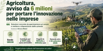 Agricoltura, avviso da 6 milioni per portare l’innovazione nelle imprese