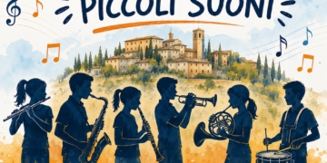 A Parrano concerto banda giovanile “Piccoli Suoni” di Parma