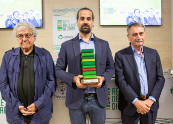 Cosp Tecnoservice premiata ad Assisi da Comieco tra i migliori “Ambasciatori della Rete delle Città di Carta”