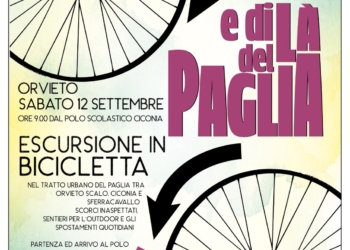 “Di qua e di là del Paglia”: escursione in bicicletta nel tratto urbano dell’alveo fluviale