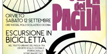 “Di qua e di là del Paglia”: escursione in bicicletta nel tratto urbano dell’alveo fluviale