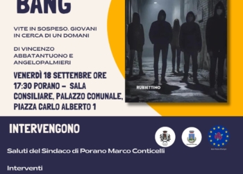 Un pomeriggio per guardare oltre: a Porano si presenta il libro “Baby-Bang. Vite in sospeso. Giovani in cerca di un domani”