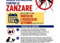 Castel Giorgio: terzo intervento di disinfestazione antizanzare nella notte tra l’8 e il 9 settembre