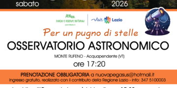 “Per un pugno di stelle”: nuova visita all’Osservatorio Astronomico di Monte Rufeno