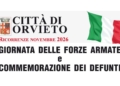 Commemorazione dei Defunti e Giornata delle Forze armate, il programma a Orvieto