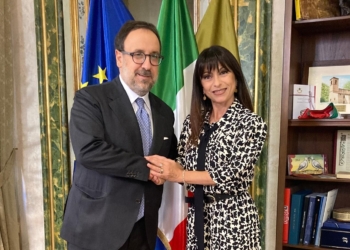 Sicurezza e cooperazione istituzionale: la presidente Proietti riceve a Palazzo Donini il nuovo prefetto di Perugia Paolo Canaparo