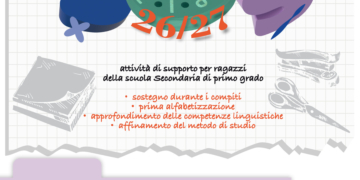 Riparte “SOS Compiti”, un aiuto concreto agli studenti