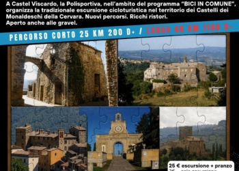Tutto pronto per la settima edizione del raduno cicloturistico di “Mtb “Monaldeschi”
