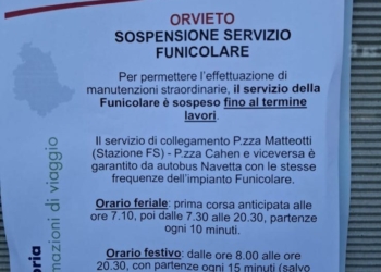 Funicolare di Orvieto, la riapertura al centro del Consiglio Comunale: la consigliera Casasole chiede lumi sui tempi di riapertura